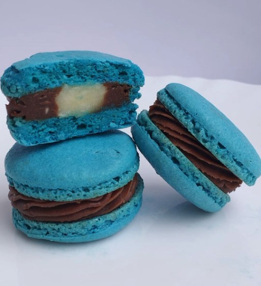 comprar macarons al por mayor coco chocolate con leche